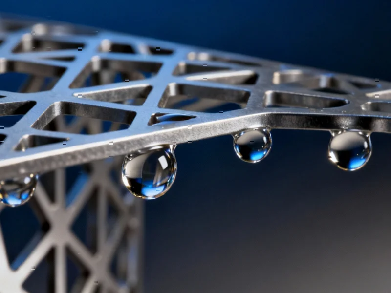 3D-Printed Slippery Surfaces Revolutionize Industrial Applic - Breakthrough in Slippery Surface Manufacturing Overcomes Geome