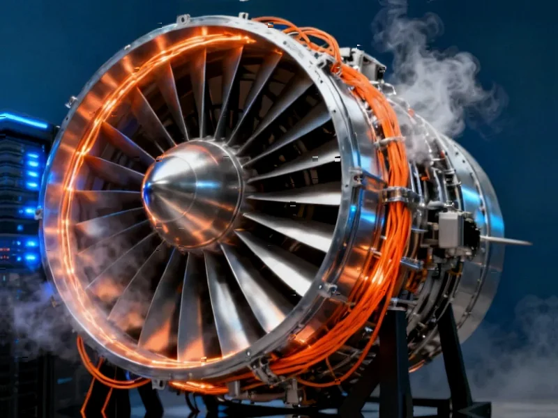 Repurposed Aircraft Engines Power Up Data Centers Amid Energy Crunch