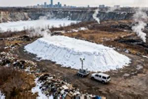 Snow dump and inactive landfills flagged as major methane polluters - Professional coverage