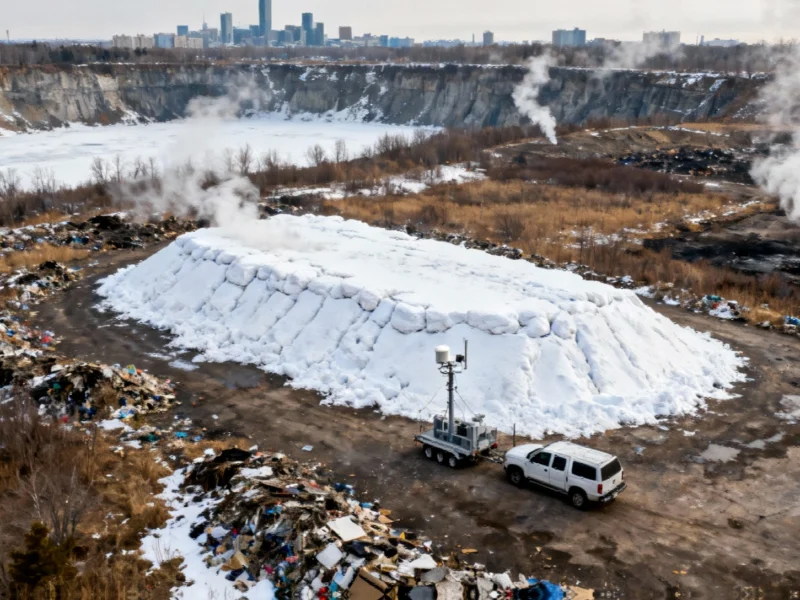Snow dump and inactive landfills flagged as major methane polluters