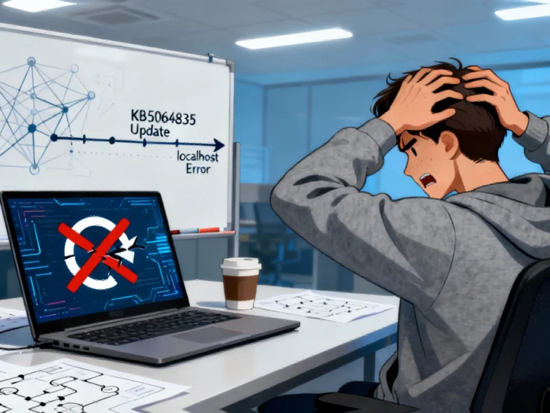 Windows 11 wrecks localhost functionality with latest cumulative update