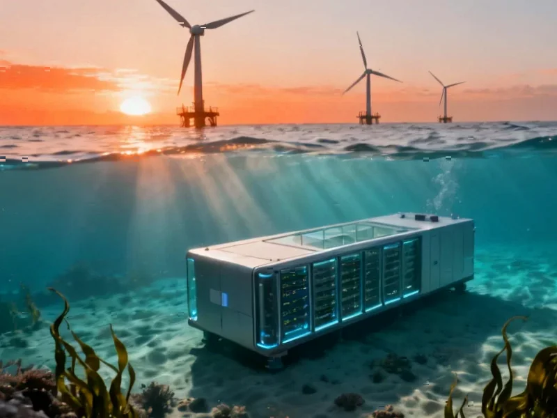 China’s HiCloud Pioneers Offshore Wind-Powered Underwater Data Center, Aims for 500MW Expansion